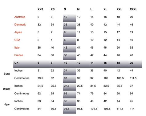 chanel medium size in cm|Chanel clothing size conversion chart.